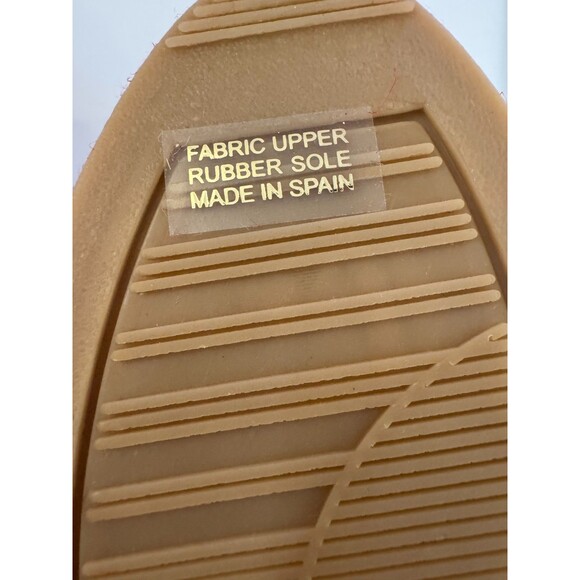 NEW Anthropologie x Maypol Women's Sandals Sz. 9.5 Red & White Espadrilles - Picture 12 of 13